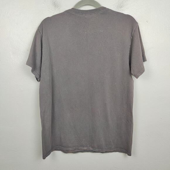 Corgi We're All Doomed Graphic T-Shirt Size Medium Gray Meme Funny Crewneck - Picture 5 of 9